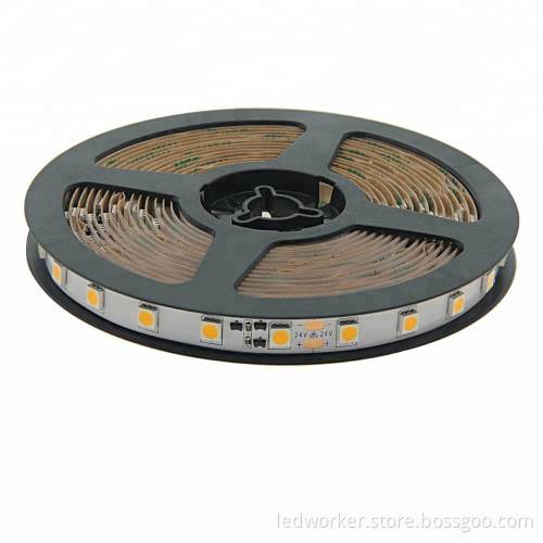 Flexible Constant Current 100 Feet 24V SMD 5050 LED Strip Without Resistor